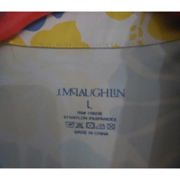 j mclaughlin Dress Sport, Golf, Women's L, Nylon,Spandex, One Pockers, Excellent - Picture 3 of 9